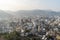 Beautiful Nagasaki City Skyline before sunset time.