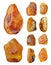 Beautiful natural Baltic amber