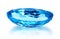 Beautiful Natural Blue swiss Marquise topaz gemstone Jewelry