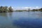 The beautiful natural Wetland landscape in Cyprus