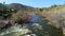 Beautiful nature with Kern River at the Sequoia National Forest in California