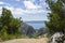 Beautiful nature and landscape photo of Omis in Dalmatia Croatia