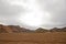 Beautiful nature and landscapes in the Landmannalaugar Southern Region in Iceland on a cloudy day