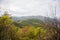 Beautiful nature mountain landscape view. The Ovcar-Kablar Gorge in western Serbia. Autumn day