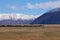 Beautiful nature near Ruataniwha lake, Twizel, New Zealand