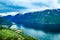 Beautiful Nature Norway Stegastein Lookout.