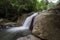Beautiful nature at Pa La-U Waterfall in Kaeng Krachan National Park,Hua Hin,Prachuap Khiri Khan province,Thailand.