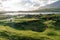 Beautiful nature scene around Connemara National Park