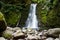 Beautiful nature scenery from the Ribeira do Faial da Terra Waterfall