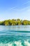 Beautiful nature view of Lake Lucerne at Meggenhorn castle