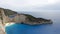 Beautiful Navagio beach shipwreck on Zakynthos