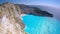 Beautiful Navagio Beach on Zakynthos Island
