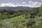 Beautiful New Zealand. Sunny alps valley.