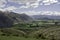 Beautiful New Zealand. Sunny alps valley.