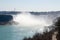 Beautiful Niagara Falls. Horseshoe Falls from the Canadian side in spring