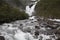 Beautiful Norwegian waterfall
