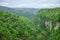 Beautiful Okatse Canyon in Georgia in spring