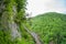 Beautiful Okatse Canyon in Georgia in spring