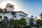 Beautiful old courthouse building in Santa Barbara