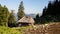 Beautiful and old shepherd house in Buila Vanturarita mountains, Romania