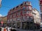 Beautiful old traditional architecture building, Santa Catarina, downtown Porto, Portugal.