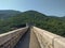 Beautiful old view beach irrigation Resorvoir in Hong Kong Tai tam country park waterworks Heritage trail