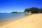 Beautiful orange beaches along the Abel Tasman Great Walk.