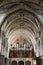 Beautiful organ and gothic architecture within the Cathedral of Saint-andrÃ© of Bordeaux