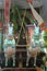 Beautiful ornaments of the parivar temple car at the great temple car festival of the thiruvarur sri thyagarajar temple.