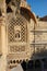 Beautiful ornate balcony of old haveli,unesco heritage, Rajasthan, India