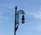 A beautiful ornate lamp post in Prague