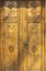 Beautiful ornately carved wooden door