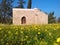 The beautiful Orthodox Old Church of Saint Efstathios from Kolossi in Cyprus