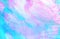 Beautiful overflowing watercolor swirls, ripples, waves, strikes and ribbons in bright and light blue, pink and purple colors.