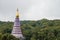 Beautiful pagoda on Doi Inthanon, Chiang mai