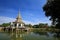 Beautiful pagoda on a lake