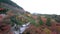 The beautiful Pagoda of Otowa-san Kiyomizu-dera in fall color