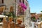 Beautiful palace in cozy street in Taormina, Sicily