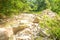 Beautiful Paniki river with brownish water and soft flowing