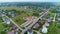 Beautiful Panorama Houses Estate Ostroleka Krajobraz Aerial View Poland