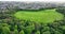Beautiful panorama of Kilkenny Castle Park Ireland Kilkenny 4k