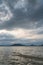 Beautiful panorama with lake Balaton