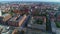 Beautiful Panorama Old Town Gdansk Krajobraz Stare Miasto Aerial View Poland