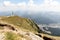 Beautiful panorama over Bucegi Mountains