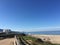 Beautiful panorama of the Sardinian beaches with the shore and golden sand and crystal clear water