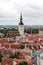 Beautiful panorama of Tallin, Estonia