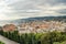 Beautiful panorama of Trieste town. Famous port and travel destination