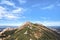 Beautiful panorama view of the mountain peak Giewont