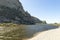 Beautiful Panoramas of The Nature Reserve of the Lakes of Marinello `Laghetti di Marinello` in Patti, Messina Province, Sicily, It