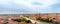 Beautiful panoramic cityscape of Verona city